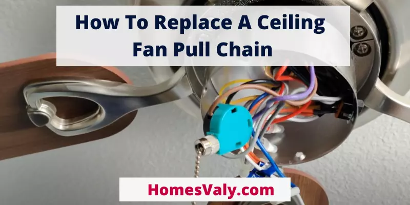 How To Replace A Ceiling Fan Pull Chain