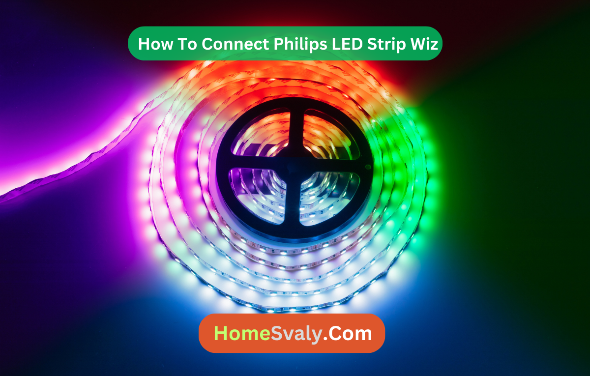 How To Connect Philips LED Strip Wiz